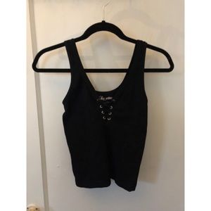 Ribbed Crop Tank